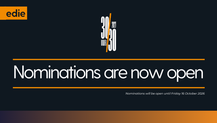 Nominations Open for edie 30 Under 30 Sustainability Awards