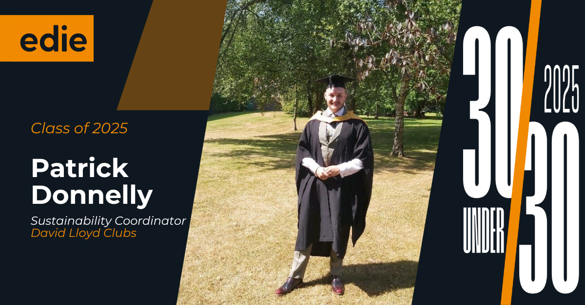 Meet edie’s 30 Under 30 Class of 2025: Patrick Donnelly, David Lloyd Leisure