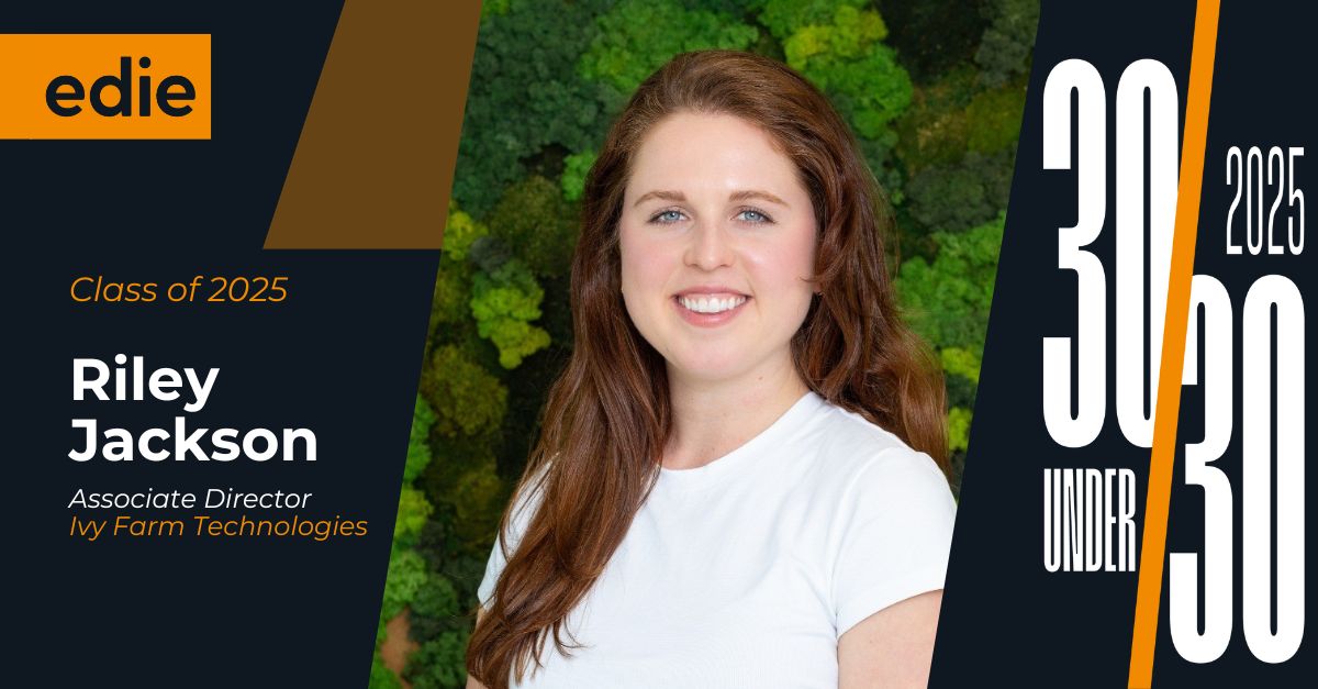 Meet edie’s 30 Under 30 Class of 2025: Riley Jackson, Ivy Farm Technologies