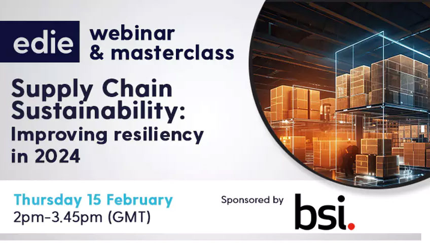 Registration open for edie's free online events on supply chain sustainability - Vimarsana News