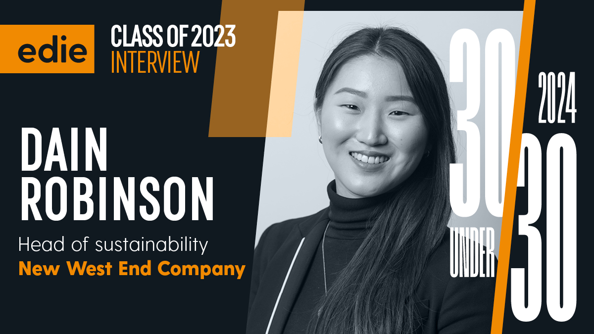 Meet edie's 30 Under 30 Class of 2023: Dain Robinson - Vimarsana News