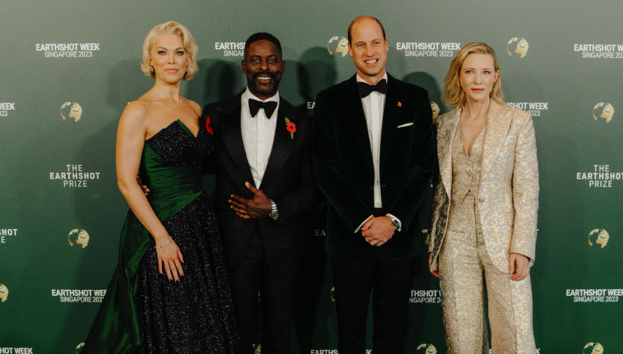Prince Announces Winning Environmental Projects at Earthshot Prize Ceremony in Singapore - Vimarsana News
