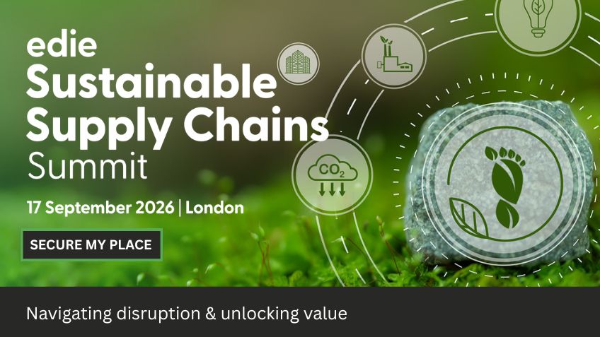 FOUR WEEKS to go until edie’s Sustainable Supply Chains Summit