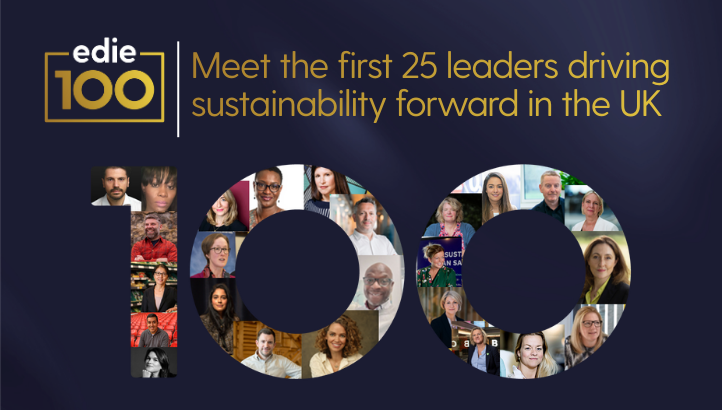The UK’s most impactful sustainability leaders: Unveiling the edie 100 list for 2026, part 1