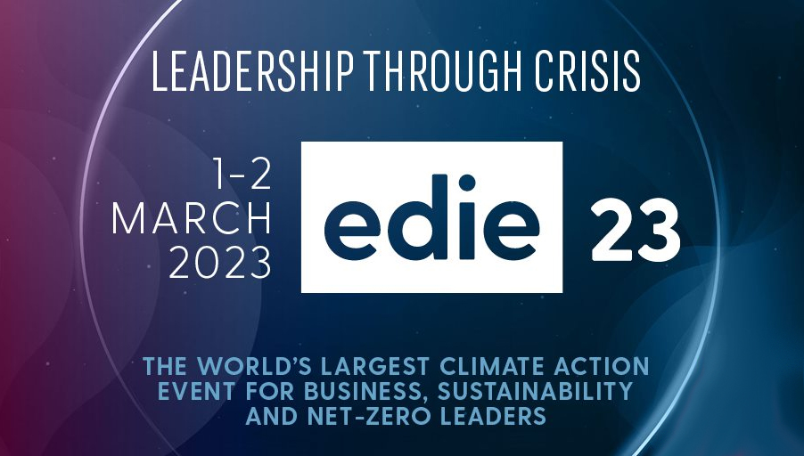edie 23 Flagship climate action event revamped to spur leadership