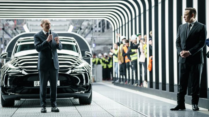 Tesla opens €5bn Gigafactory in Germany, following delays due to forest protests