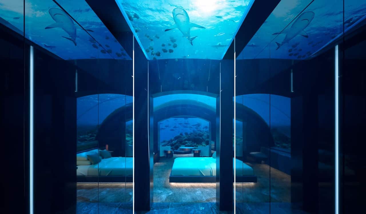 Luxury Maldives resort allows tourists to sleep underwater - Springwise, image size:1280x750
